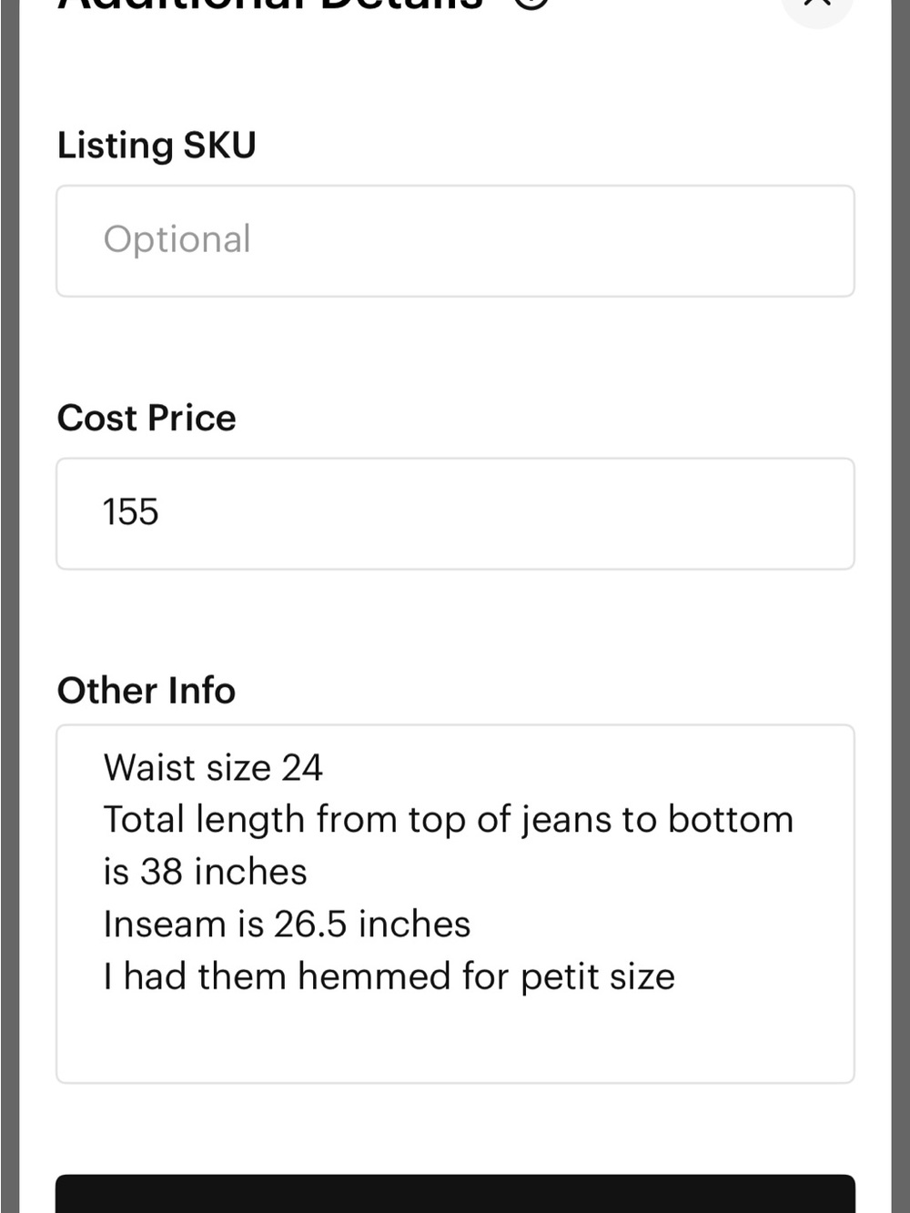 Levi's Relaxed Wide Leg Jeans in Classic Blue Denim - Picture 12 of 12